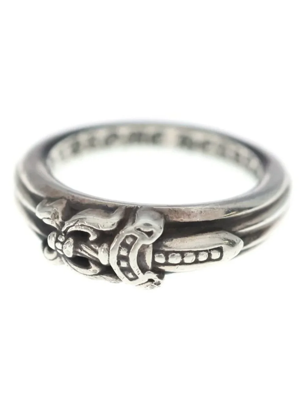 Chrome Hearts Baby Clsc Classic Daga Ring Silver